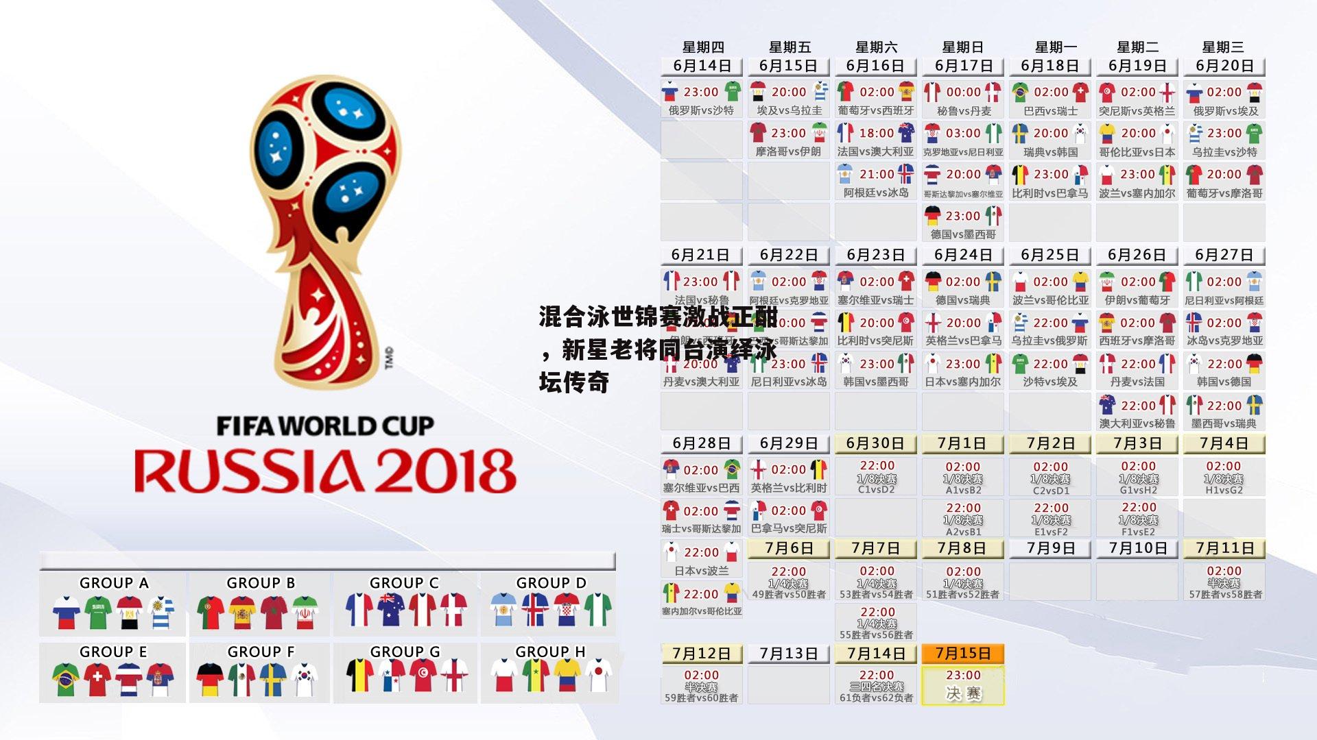 混合泳世锦赛激战正酣，新星老将同台演绎泳坛传奇